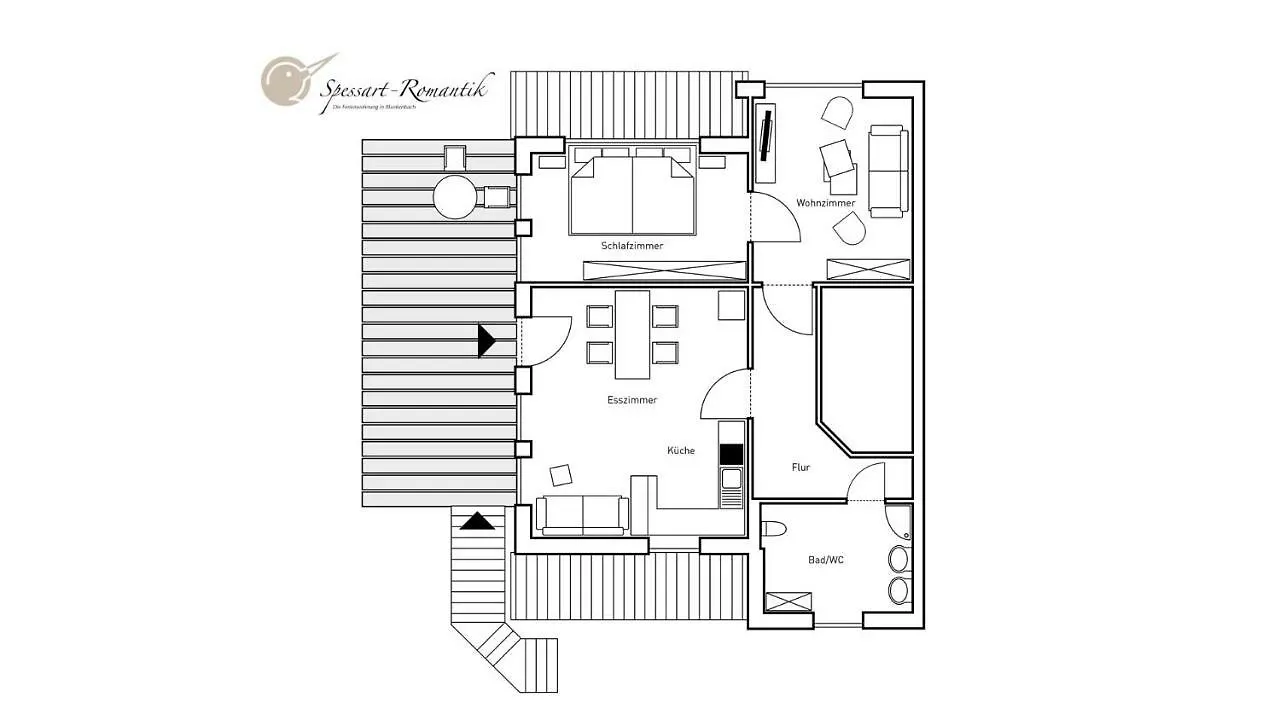 Spessart-Romantik Blankenbach Appartement